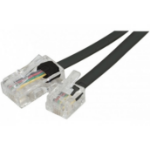 Hypertec 911736-HY telephone cable 3 m Black