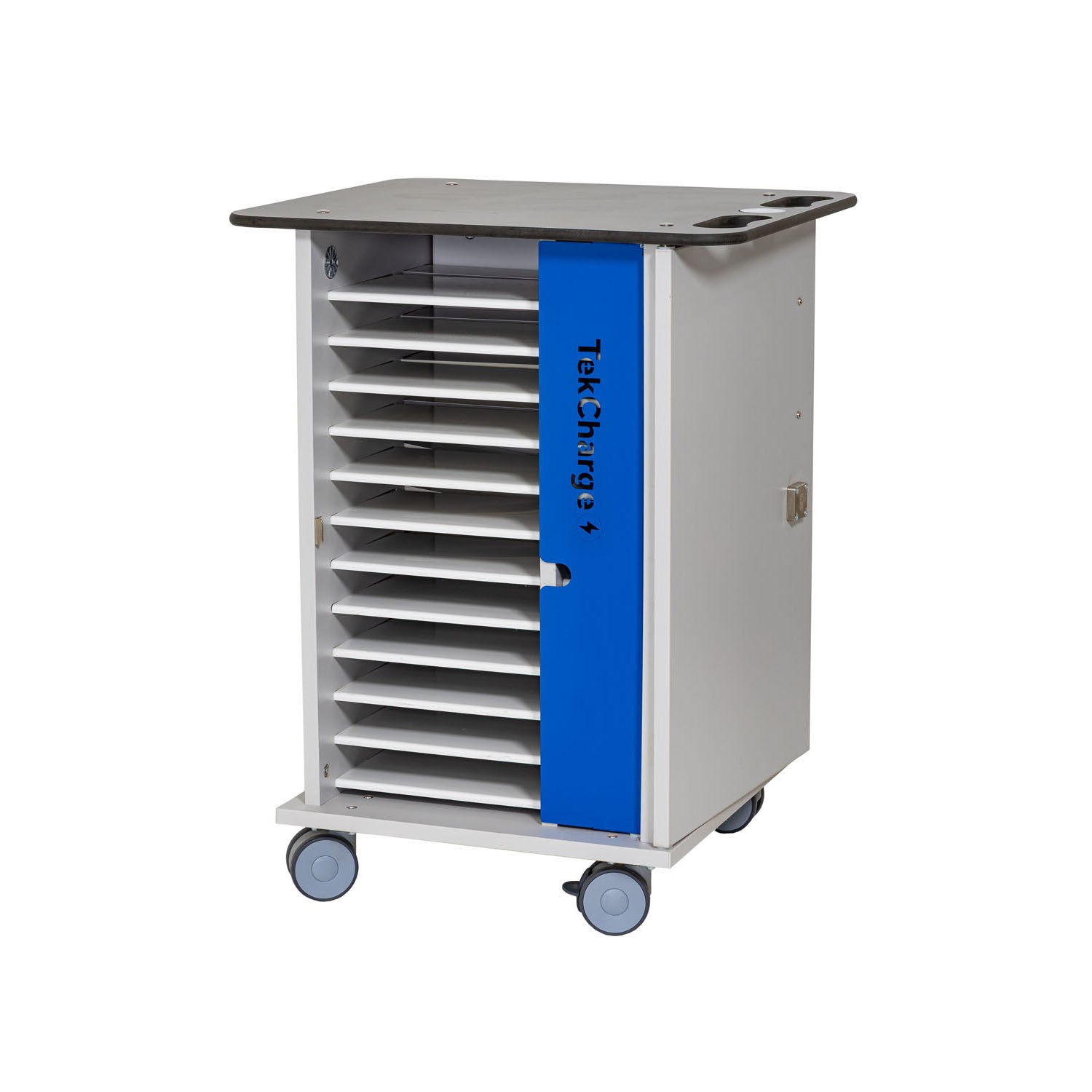 TekCharge Single Door 12 Tablets up to 13" Charging Trolley