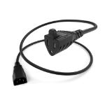 UNC PWCD-515RC14-10A-03F-BLK power cable 35.8" (0.91 m) NEMA 5-15R C14 coupler