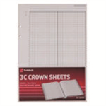 Twinlock Crown Sheets Plain 3C Pk100