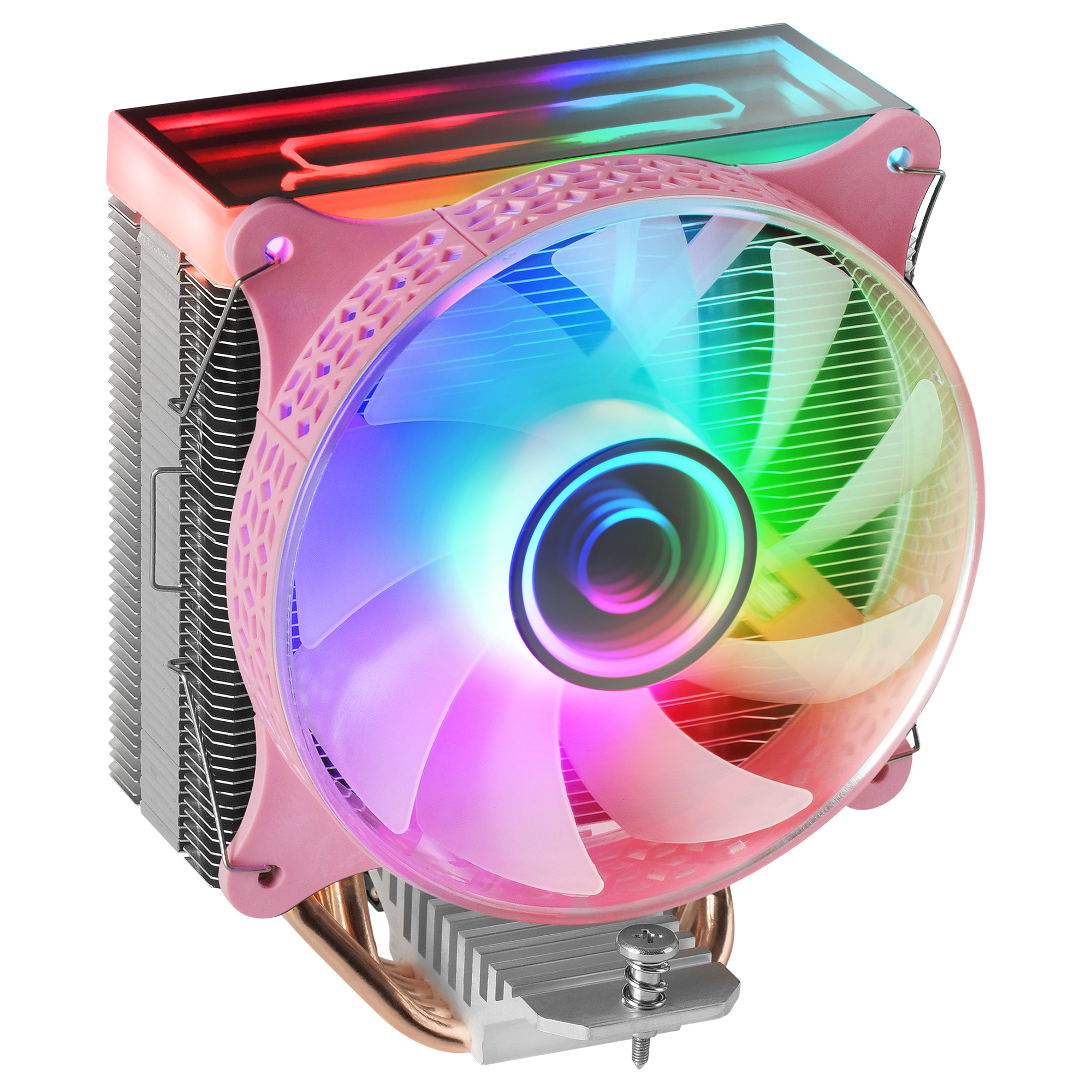 Mars Gaming MCPU-VR Pink CPU Heatsink Dual Infinity Mirror ARGB 4 HCT