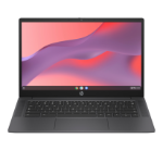 HP Chromebook 14a-nf0002na Intel® N N100 35.6 cm (14") HD 4 GB LPDDR5-SDRAM 128 GB eUFS Wi-Fi 6E (802.11ax) ChromeOS Grey