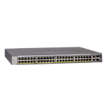 NETGEAR 52-Port PoE Gigabit/10G Stackable Smart Switch (GS752TXP)