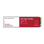 SANDISK Western Digital WD Red SN700 500GB NVMe NAS SSD 3430MB/s 2600MB/s R/W 1000TBW 420K/515K IOPS M.2 Gen3x4 1.75M hrs MTBF 5yrs wty