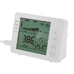 LogiLink CO2 meter with three-level indicator, temperature & humidity display