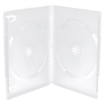 MediaRange BOX26-M optical disc case DVD case 2 discs Transparent