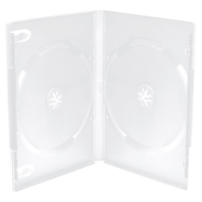 MediaRange BOX26-M optical disc case DVD case 2 discs Transparent