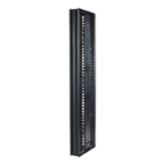 APC Valueline, Vertical Cable Manager for 2 & 4 Post Racks, 84"H X 6"W, Double-Sided with Doors