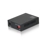 LevelOne GVT-2000 netwerk media converter 1000 Mbit/s Multimode Zwart