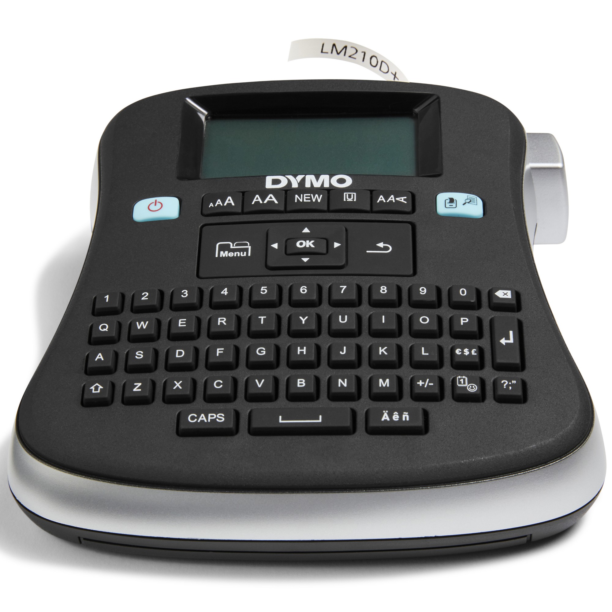 DYMO LabelManager Desktop Label Maker | 210D+ All-Purpose Portable Label MakerEasy-to-UseOne-Touch Smart KeysQWERTY KeyboardLarge DisplayFor Home & Office Organisation (EU Plug)