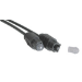 Lindy 1m SPDIF Digital Optical Cable - TosLink audio cable Black