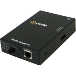 Perle Fast Ethernet, 100Base-TX - 100Base-ZX, 1550nm, single mode, ST, AUS Power Cord