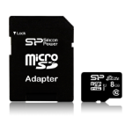 Silicon Power Elite 8GB microSDHC UHS-I Class 10