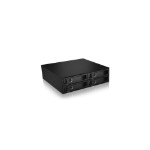 ICY BOX IB-2242SSK 13.3 cm (5.25") Storage drive tray Black