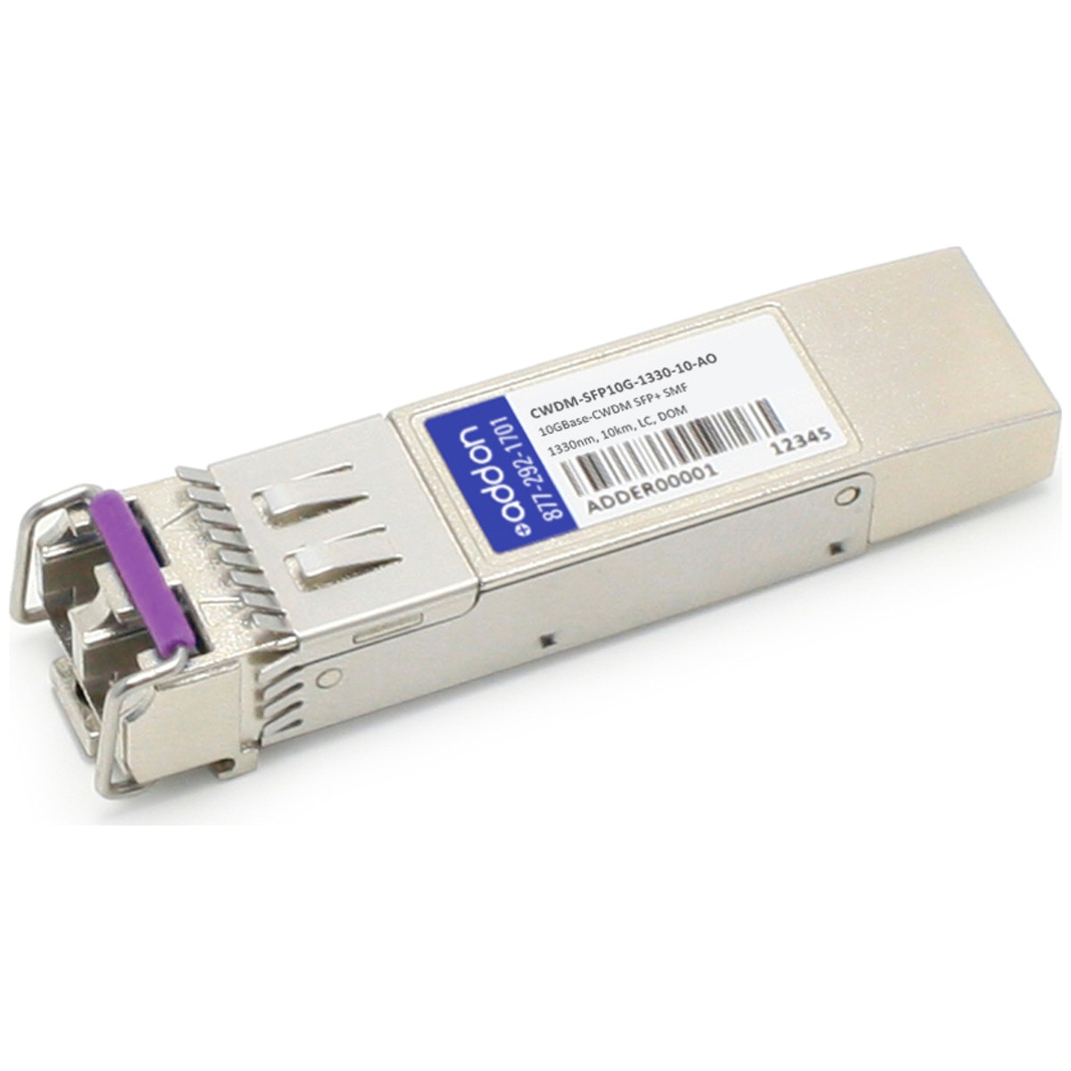 AddOn Networks CWDM-SFP10G-1330-10-AO Compatible 10G SFP+ 10 km TAA Compliant Transceiver