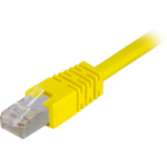 Deltaco STP-611GL networking cable Yellow 1.5 m Cat6 F/UTP (FTP)