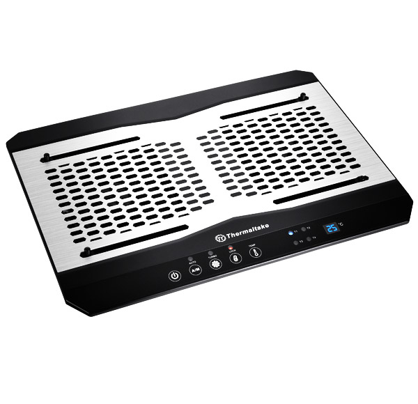 Image of Thermaltake CL-N002-PL12BL-A laptop cooling pad 1300 RPM...