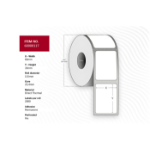 Capture 60000117 printer label