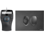3Dconnexion SpaceMouse Enterprise Kit 2 mouse Office Ambidextrous RF Wireless + USB Type-A 6DoF