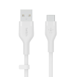 Belkin BOOSTâ†‘CHARGE Flex USB cable 3 m USB 2.0 USB A USB C White