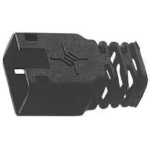 TelegÃ¤rtner RAL 9011, Ã˜ 6.0 mm Cable boot
