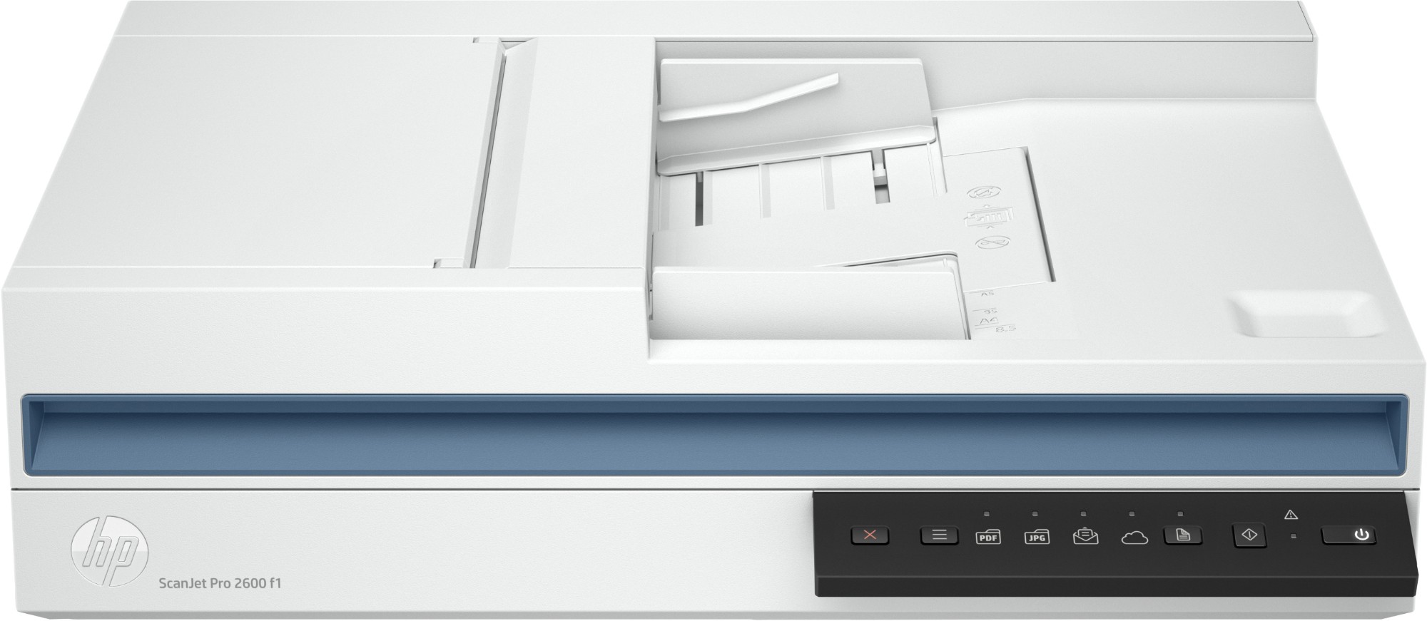 HP Scanjet Pro 2600 f1 Flatbädds- och ADF-scanner 600 x 600 DPI A4 Vit