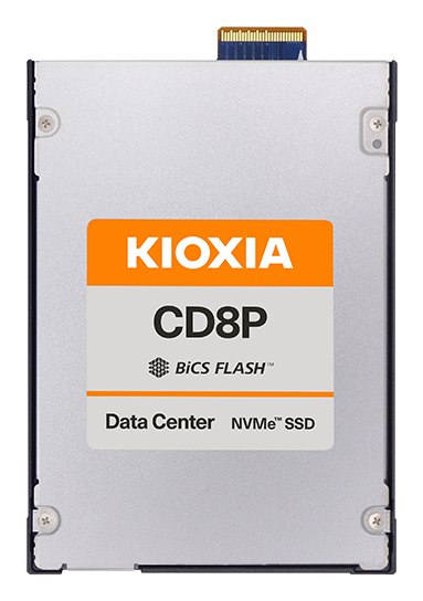 Kioxia Cd8p-R 3.84 Tb E3.s Pci Express 5.0 Nvme Bics Flash Tlc