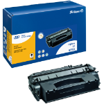 Pelikan 627780/1207HC Toner cartridge black, 1x9.45K pages ISO/IEC 19752 330 grams Pack=1 (replaces HP 53X/Q7553X) for HP LaserJet P 2015