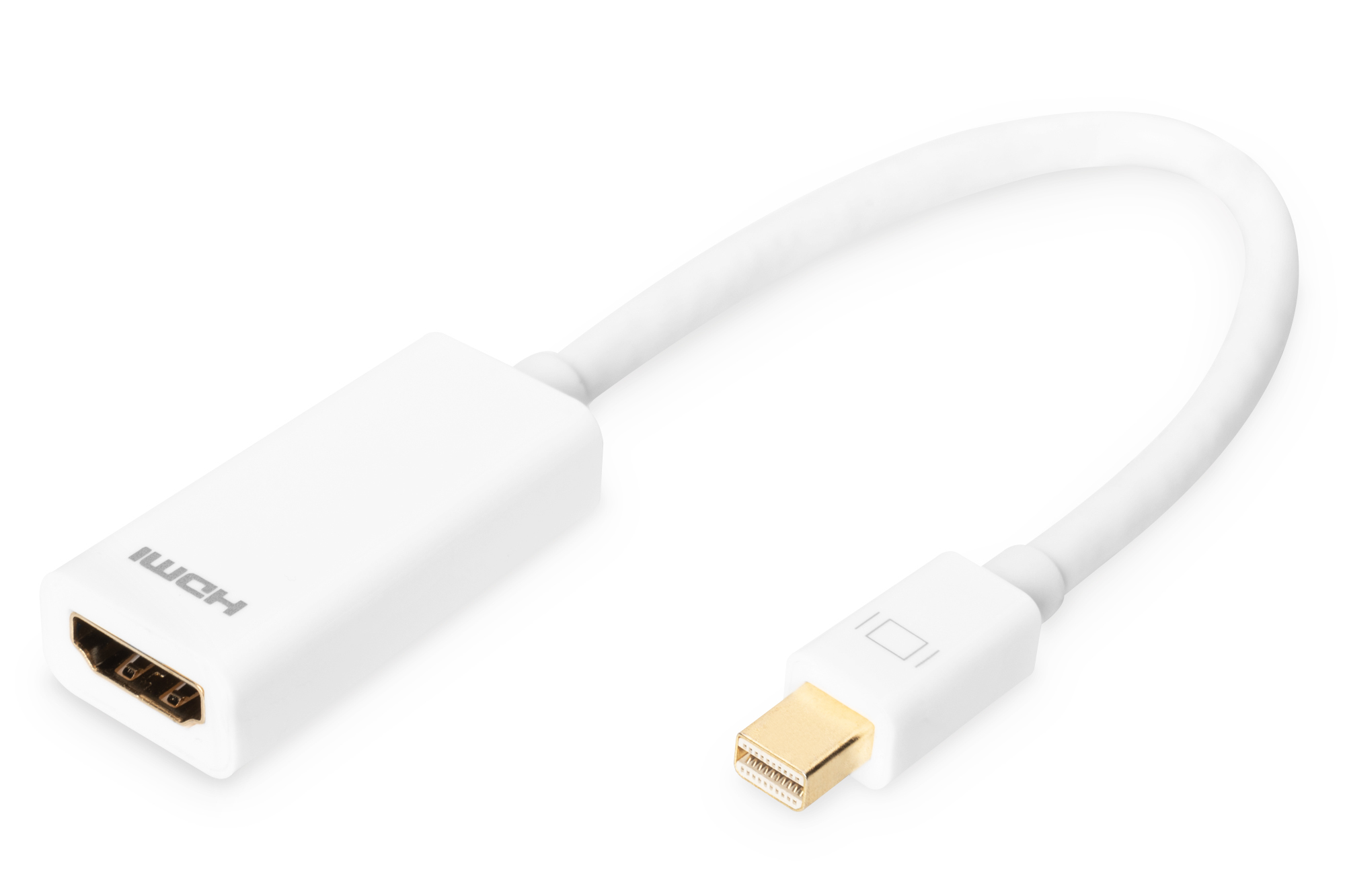 Digitus DisplayPort Adapter Cable - Mini DP to HDMI Type A