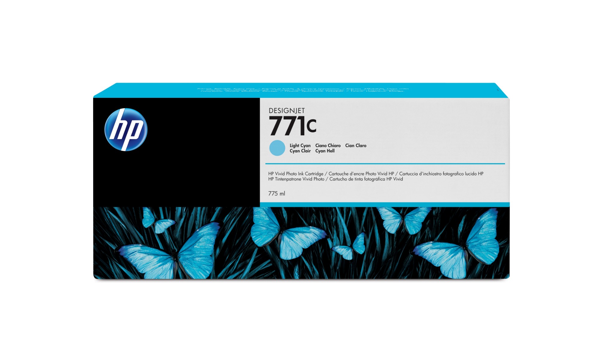 HP B6Y12A/771C Ink cartridge light cyan 775ml for HP DesignJet Z 6200