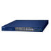 PLANET GS-4210-24UP4X network switch Managed L2/L4 Gigabit Ethernet (10/100/1000) Power over Ethernet (PoE) Blue