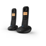 British Telecom D9R9WS00 DECT telephone Caller ID Black
