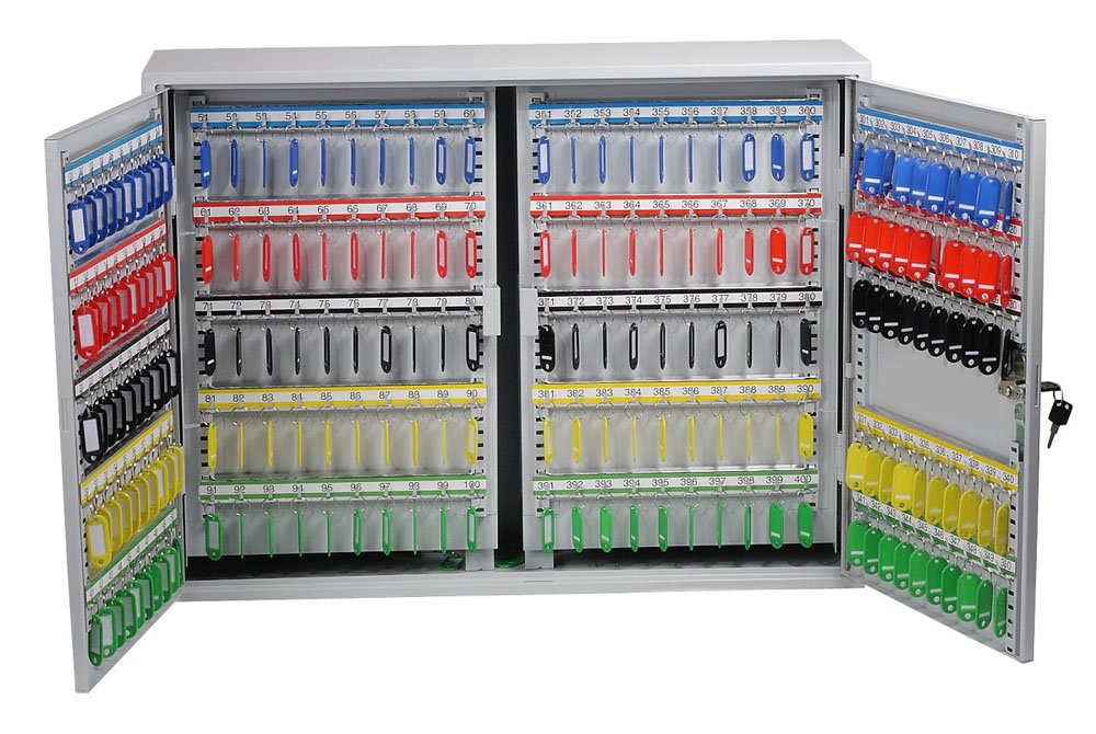 Phoenix Safe Co. KC0606K key cabinet/organizer Grey