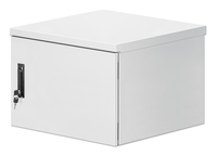 Image of IC Intracom 716093 - Wall mounted rack - 9U - 100 kg - Key lock -...