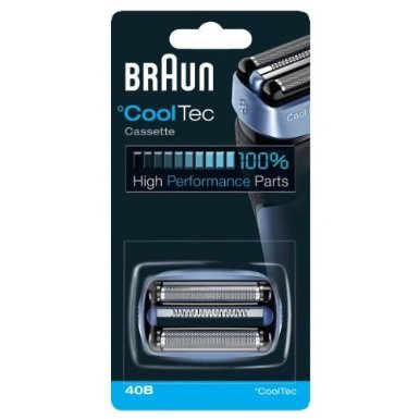 Image of Braun 076520 - 1 head(s) - Blue Stainless steel - CoolTec CT5cc...