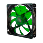 NOX Coolfan 120 LED Computer case Fan 12 cm Black, Green
