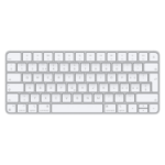Apple Magic keyboard USB + Bluetooth Swiss Aluminium, White