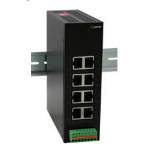 Perle IDS-108HP-XT network media converter 1000 Mbit/s Multi-mode, Single-mode Black