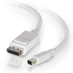 C2G 3ft Mini DP / DP 0.9 m DisplayPort Mini DisplayPort White