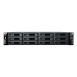 Synology RackStation RS2423RP+ NAS Rack (2U) Ryzen Embedded V1780B 8 GB DDR4 96 TB HDD DiskStation Manager Black