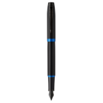 Parker IM Vibrant Rings fountain pen Cartridge filling system Black, Blue 1 pc(s)