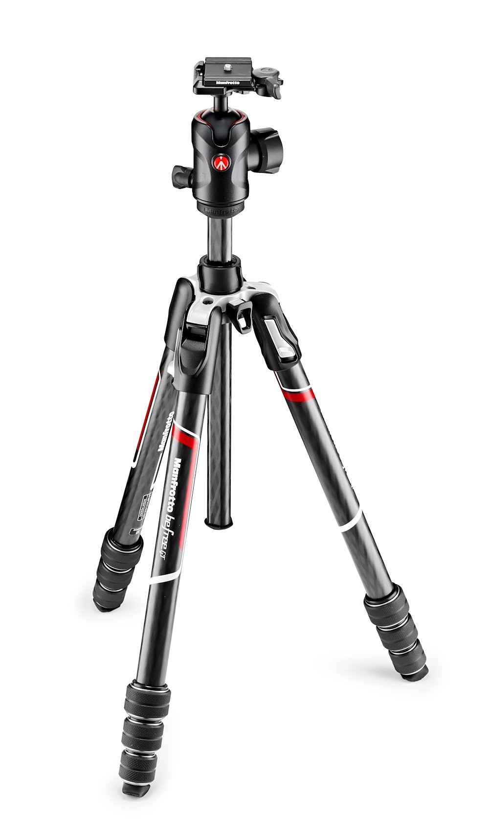 Manfrotto MKBFRTC4GT-BH tripod Hand-held camcorder 3 leg(s) Black. Sil