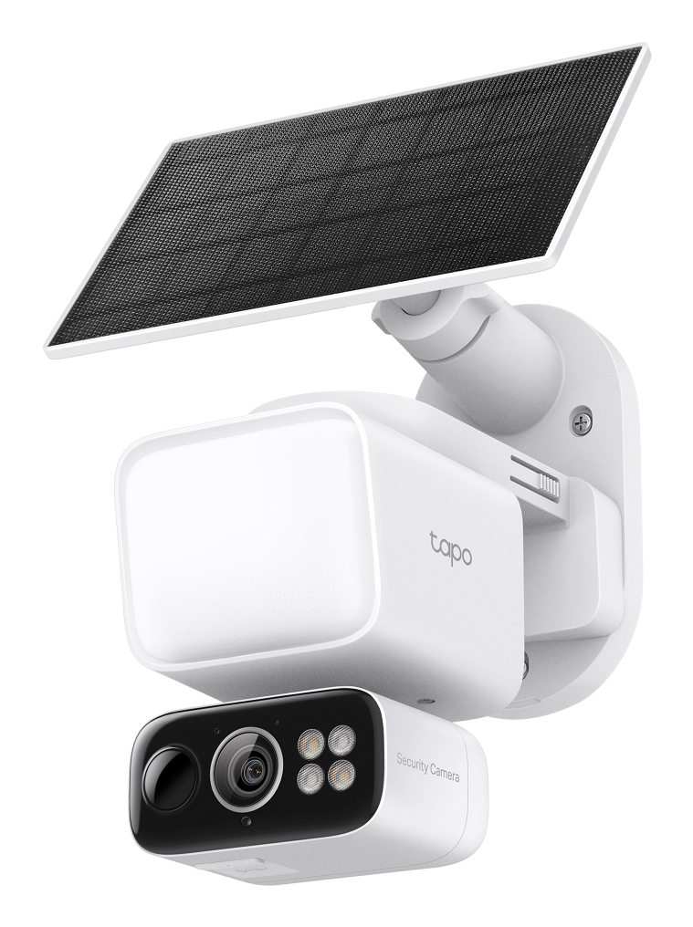 SOLAR FLOOD PAN/TILT SEC CAM KIT