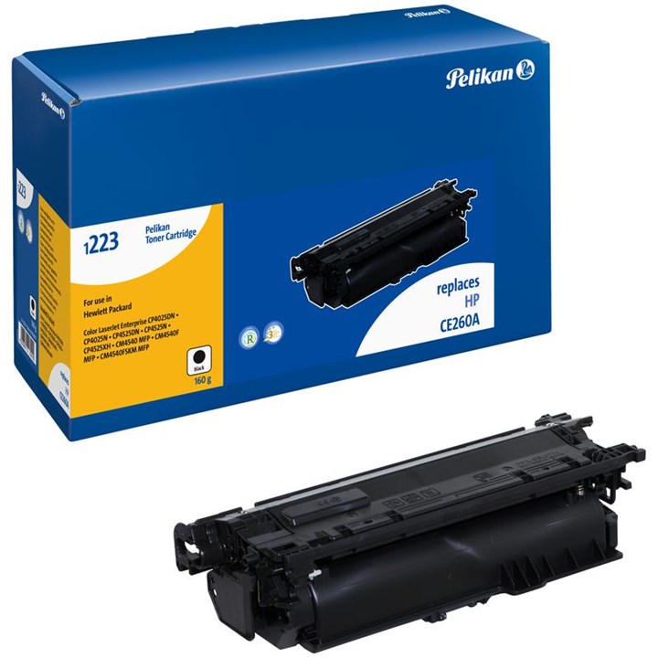 Image of Pelikan Laser Toner For HP 647A Black (Ce260A)