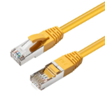 Microconnect SSTP601Y networking cable Yellow 1 m Cat6 S/FTP (S-STP)