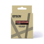 Epson C53S672072/LK-5RBJ DirectLabel-etikettes black on red matt 18mm for Epson LabelWorks LW-C 410