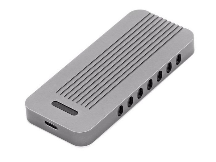 CoreParts MSUB8000 storage drive enclosure HDD/SSD enclosure Grey M.2