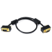 Monoprice 6358 VGA cable 11.8" (0.3 m) VGA (D-Sub) Black