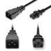 AddOn Networks ADD-C202C13C14G6FBK power cable Black 70.9" (1.8 m) IEC C20 IEC C13