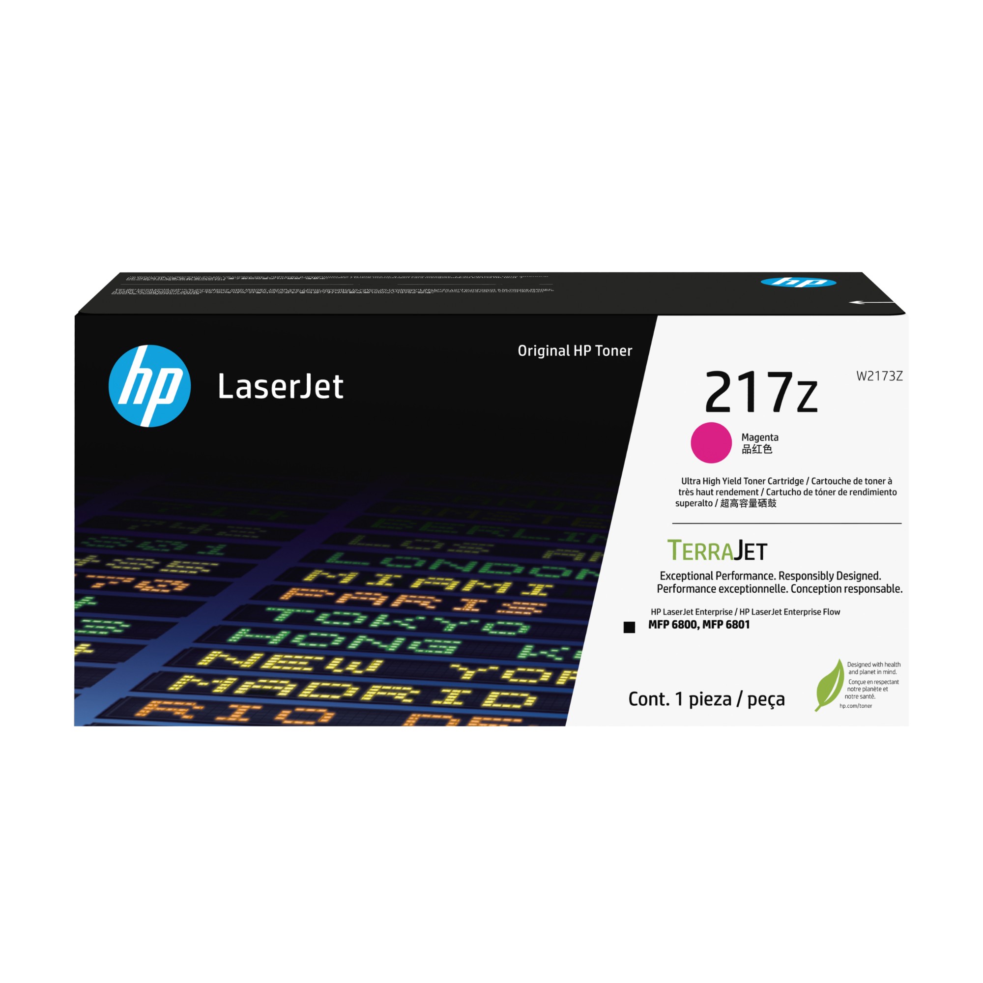 HP W2173Z/217Z Toner cartridge magenta. 24K pages ISO/IEC 19752 for HP